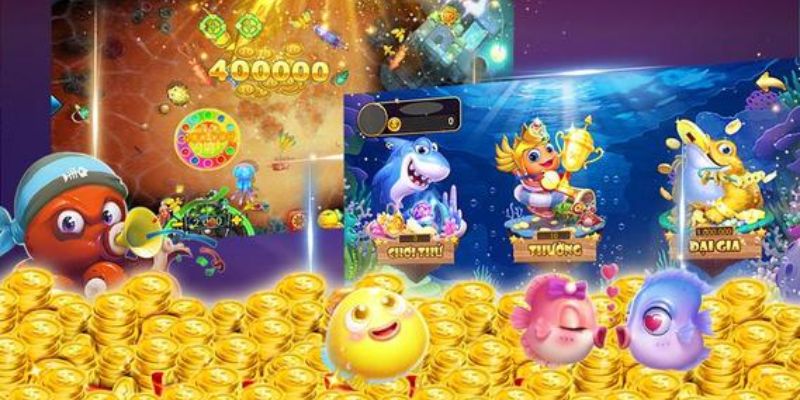 Cấp độ và loại cá có trong game Bắn cá ăn xu